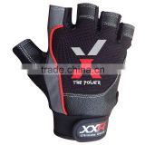Leather Weight Lifting tec Gloves single super strap Gloves