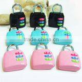 Professional Design High Security 3 Digits Cheap Metal Padlock thumbnail-2