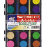 18 colors water color cake