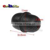 Lanyard Safety Breakaway Pop Barrel Connectors For Ribbon Lanyards Black Plastic Buckles Size 16.8mm*11mm #FLC108-B thumbnail-1