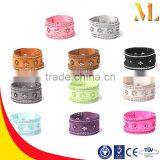 MBRL33 Hot Selling Hollow Out Wintersweet Knitting Winding Rope Cross Bracelet thumbnail-1