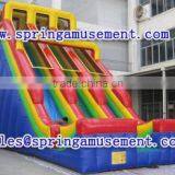 Inflatable Slide With Dual Lanes, PVC Inflatable Slide SP-SL008