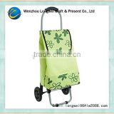 foldable trolley shopping bags wholesale/shopping cart bag/shopping bag with wheels