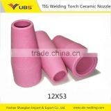 TIG Argon Arc Welding Torch Parts QQ-200 Ceramic Nozzle 12*53