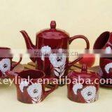 15pcs Ceramic Coffee Set thumbnail-1