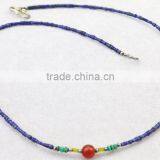 Fashion Lapis Lazuli Gemstone Necklace thumbnail-6
