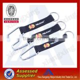 Customized new product Promotional carabiner strap Key ring on China market