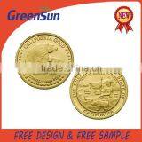China Factory Price Competitive 24k Gold Plating Coin thumbnail-1