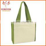 Custom Promotional Gifts 14 OZ. Heavy Cotton Natural Canvas Tote Bag thumbnail-3