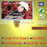 9.0 Inch TFT LCD With 24bit RGB Interface ,digital LCD Screen 800x480