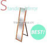 Floor Standing Wooden Frame Vintage Standing Mirror thumbnail-3