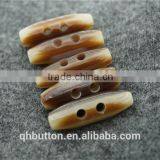 Fashion Resin Cafe Color Small Toggle Button for Chilren Clothing