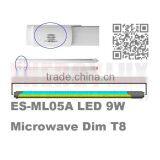 ES-ML06A 9W LED T8 Tube Light With Microwave Sensor
