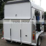 2 Horse Straight Load Trailer With Awning for Hot Sale thumbnail-3