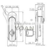 Black Zinc Electrical Locker System With Panel Lock thumbnail-3
