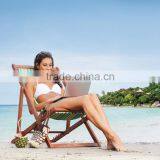 Fashion Swimsuit Material Yarn ; Women Sexy Swimsuit Cloth Yarn ; High Stretch Polyester 150D Add Net Yarn thumbnail-1