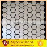 Natural Marble Mosaic Floor Carpet Tile thumbnail-5