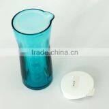 600ml Plastic Pitcher With Fruit Infuser(Blue) thumbnail-3