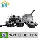 10 Pcs Healthy Ceramic Coated Carbon Steel Cookware Sets thumbnail-1