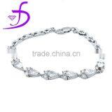 Custom 925 Sterling Silver Gemstone Cool Bracelets for Girls thumbnail-1