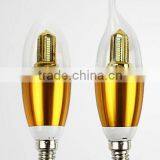 E14 high quality LED candle bulb crystal lamp droplight CE ROHS from zhongshan china lighitng factory