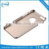 100% Genuine Leather Slim Electroplating PC Back Shell Cover Case Skin For IPhone 6 6S Plus thumbnail-5