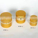 Empty Aluminium Plastic Colored Cosmetic Cream Jar thumbnail-1