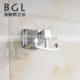 New Design America-style Zinc Alloy Bathroom Accessories Wall Mounted Chromed Double Hooks-12135