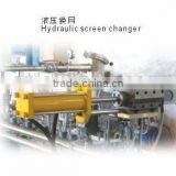 twin screw extruder hydraulic screen changer