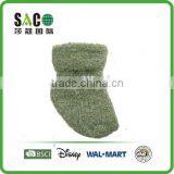 Lovely Star Green Navy Purple Stripe Fluffy Baby Socks thumbnail-5