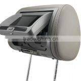 Black, Gray, Beige Color and Universal Car Use 7" Inch Headrest DVD Player Support GPS thumbnail-6