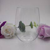 New Product Food Grade Material Black Wine Plastic Glass thumbnail-1