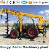 Factory supply integrated digging machine in Construction of power facilities
