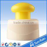 Colorful Body Lotion Cap Plastic Push Pull Cap for Bottle thumbnail-1
