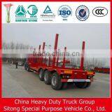 Sitong Factory: Wood Transport Low Loader Semi-trailer thumbnail-2