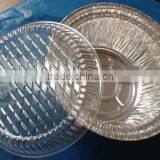 Food Grade Disposable Round Clear Plastic Lids for the Foil Bowl thumbnail-1