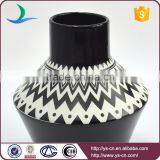 Wholesale Black & White Small Size Porcelain Antique Vase thumbnail-4