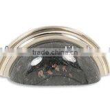 Cup Pull-BG-BN Granite Pull Cup Pull Brushed Nickel for Kitchen and Bathroom thumbnail-1