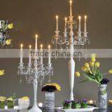 Crystal Hanging Candelabra/ Wedding Crystal Candelabra/wedding Table Candelabra thumbnail-1
