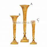 Flower Vase Gold thumbnail-2