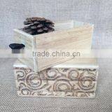 Recommended Custom Quality Graceful Wooden Essential Oil Organizer Box thumbnail-5