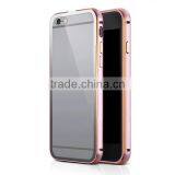 4.7-inch Mobile Phone Bumper & Transparent Rear Plate Back Cover for IPhone6 thumbnail-3