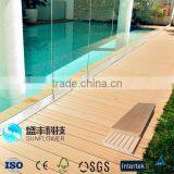 WPC Decking Composite Decking Wpc Plank for Outdoor thumbnail-3