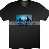 New Style Custom Led Glowing T-Shirt thumbnail-1