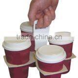 Fold Away Cup / Coffee / Pint / Soft Drink / Beer Carrier Holder thumbnail-1