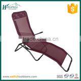 Black color Germany market sun lounger