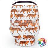 Infant Multipurpose Poncho Car Seat High Chair Shopping Cart Protector Stretch Car Seat Cover Nursing Cover thumbnail-2