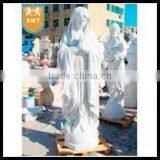 Lady Carving of Chinese White Marble Stone thumbnail-1