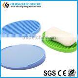 Silicone Daily Accessory Soap Dish Holder thumbnail-4
