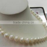 AAA 7-8mm Near Round Freshwater Pearl Necklace thumbnail-1